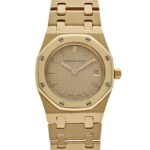 Audemars Piguet Royal Oak Vintage 'Ladies' Yellow Gold Champagne Dial - Image 8