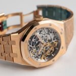 Audemars Piguet Royal Oak 15467OR.OO.1256OR.01 Double Balance Wheel Openworked Rose Gold (2022) - Image 9