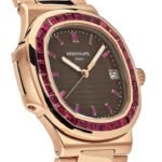 Patek Philippe Nautilus 5723/112R-001 Rose Gold Ruby Bezel - Image 3