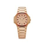 Patek Philippe Nautilus Joaillerie 7118/1300R-001 'Ladies' Rose Gold