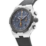 Vacheron Constantin Overseas Chronograph 5510V/000T-B923 ‘Everest’ Titanium/ Stainless Steel Limited Edition - Image 4