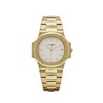 Patek Philippe Nautilus 3800/1J-001 Yellow Gold White Dial