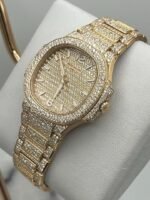 Patek Philippe Nautilus 7118/1450R-001 Rose Gold Diamond Set - Image 3