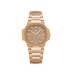 Patek Philippe Nautilus 7118/1R-010 'Ladies' Rose Gold Champagne Golden Dial (2025)