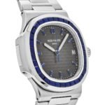 Patek Philippe Nautilus 5711/111P-001 Platinum Blue Sapphire - Image 4