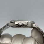 Patek Philippe Nautilus 7018/1A-010 'Ladies' Stainless Steel Blue Mother Of Pearl Dial Diamond Bezel - Image 4