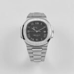 Patek Philippe Nautilus 3710/1A-001 'Jumbo' Power Reserve Indicator Stainless Steel Black Dial - Image 3