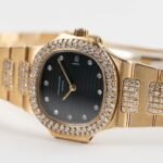 Patek Philippe Nautilus 4700/5 Yellow Gold Blue Diamond Dial - Image 6