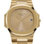 Patek Philippe Nautilus 3700/11J-051 'Jumbo' Yellow Gold Champagne Diamond Dial - Image 2
