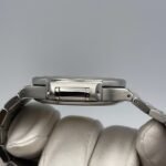 Patek Philippe Nautilus 7018/1A-010 'Ladies' Stainless Steel Blue Mother Of Pearl Dial Diamond Bezel - Image 2