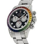Rolex Daytona 116599RBOW 'Rainbow' White Gold Black Dial Sapphire Bezel - Image 3