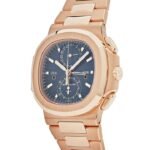 Patek Philippe Nautilus 5990/1R-001 Travel Time Chronograph Rose Gold Blue Dial (2025) - Image 2