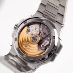 Patek Philippe Nautilus 5990/1A-011 'Travel Time' Flyback Chronograph Stainless Steel Blue Dial (2023) - Image 3