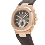 Patek Philippe Nautilus 5980R-001 Chronograph Rose Gold Brown Dial (2020) - Image 2