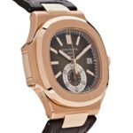 Patek Philippe Nautilus 5980R-001 Chronograph Rose Gold Brown Dial (2016) - Image 3