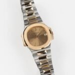 Patek Philippe Nautilus 4700/51 'Ladies' Stainless Steel Yellow Gold Champagne Dial Quartz - Image 2