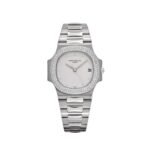 Patek Philippe Nautilus 3800/4G-001 White Gold White Dial Diamond Set (2004)