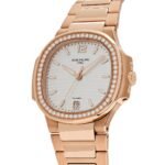 Patek Philippe Nautilus 7118/1200R-001 'Ladies Automatic Tiffany & Co.' Rose Gold Diamond Bezel - Image 3