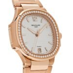 Patek Philippe Nautilus 7118/1200R-001 'Ladies Automatic Tiffany & Co.' Rose Gold Diamond Bezel - Image 2