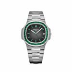 Patek Philippe Nautilus 5711/113P-001 Platinum Emeralds Black Dial