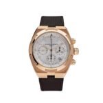 Vacheron Constantin Overseas Chronograph 5500V/000R-B074 Rose Gold White Dial
