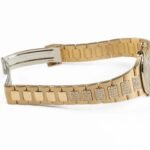 Patek Philippe Nautilus 4700 'Ladies' Yellow Gold Champagne Diamond Dial Diamond Bezel - Image 4