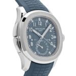 Patek Philippe Aquanaut Luce 5069G-001 'Ladies' White Gold Black Dial Diamond Bezel - Image 4