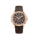 Patek Philippe Aquanaut 5164R-001 'Travel Time' Rose Gold Brown Dial