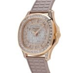 Patek Philippe Aquanaut Luce 5062/450R-001 'Haute Joaillerie' Rose Gold Diamond Pave - Image 4