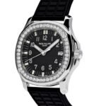 Patek Philippe Aquanaut 5067A-001 'Ladies' Stainless Steel Black Dial Diamond Bezel - Image 3