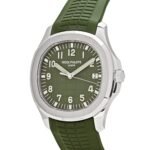 Patek Philippe Aquanaut 5168G-010 'Jumbo' White Gold Khaki Green - Image 3