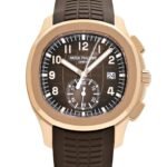 Patek Philippe Aquanaut 5968R-001 Chronograph Rose Gold Brown Dial - Image 3