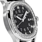 Patek Philippe Aquanaut 5067A-001 'Ladies' Stainless Steel Black Dial Diamond Bezel - Image 2
