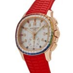 Patek Philippe Aquanaut Luce 7968/300R-001 Rose Gold 'Rainbow' Bezel Mother Of Pearl Dial - Image 2