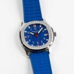 Patek Philippe Aquanaut Luce 5067A-014 'Ladies' Blue Dial Diamond Bezel - Image 2