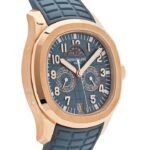 Patek Philippe Aquanaut Luce 5261R-001 Annual Calendar Moon Phases Rose Gold Blue-Gray Dial - Image 3