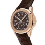 Patek Philippe Aquanaut 5164R-001 'Travel Time' Rose Gold Brown Dial - Image 3