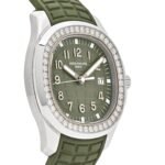 Patek Philippe Aquanaut Luce 5267/200A-011 Stainless Steel Green Dial Diamond Bezel - Image 2