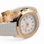 Patek Philippe Aquanaut Luce 5268/200R-001 Rose Gold White Dial Diamond Bezel - Image 5